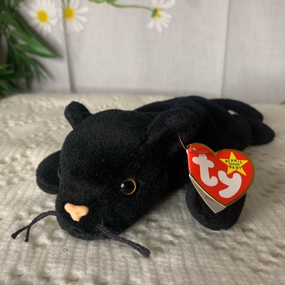Ty Toys Ty Beanie Babies Velvet Black Cat 995 With Tags Poshmark